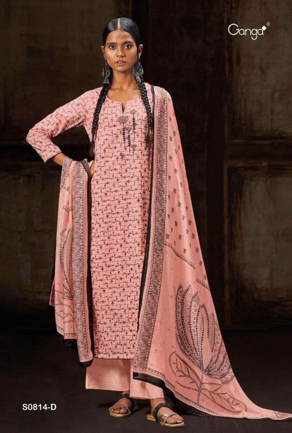 Ganga Rabta S0814 Premium Cotton Salwar Kameez Collection